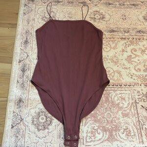 Wild Fable Purple Tank Top Bodysuit Size Medium